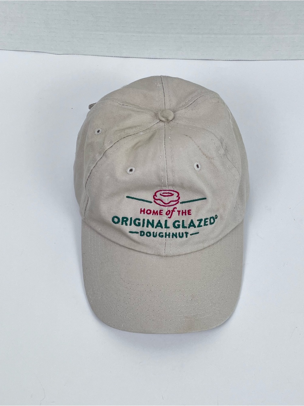Krispy Kreme Doughnuts 100% Cotton Unisex Adjustable Strap Back Baseball Cap OS